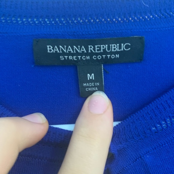 banana republic stretch cotton cardigan M - Picture 4 of 6